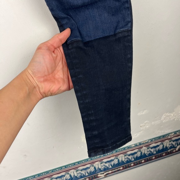 J Brand Snowbird Knit Cuff Skinny Jeans Dark Blue Size 28 Photo Ready - Picture 5 of 13